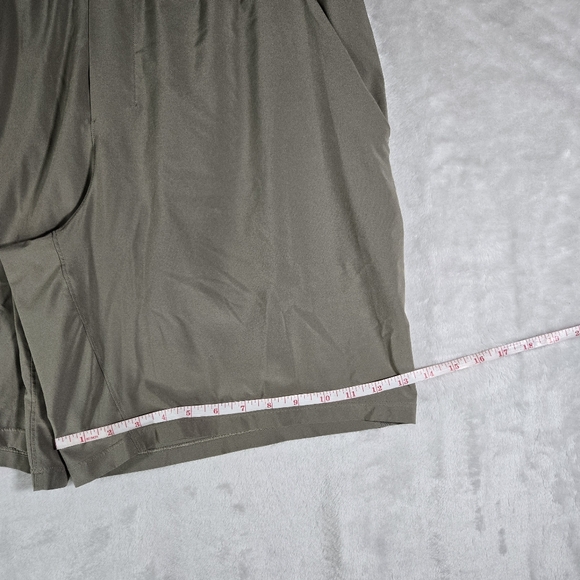 Lululemon Pace Breaker Lined Shorts Mens Size Extra Large XL Dark Khaki 8.5” - Picture 7 of 8